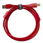UDG USB 2,0 A-B Red Straight 3m