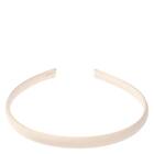 Dark Satin Hair Band Thin Champagne