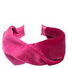 Dark Velvet Hair Band Folded Wildberry
