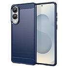 MTP Products Samsung Galaxy S25 Edge Borstat TPU Skal Kolfiber