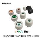 headphoneparts.se Sony WF-1000XM4 öronkuddar memory foam by headphoneparts (3 olika storlekar S/M/L) Silver