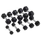 Master Fitness Hex Dumbbell 17,5kg