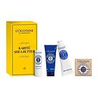 L'Occitane Karité Shea Butter Set (50g tvål, 30ml Handkräm, 20ml kroppskräm, 4.5ml läppbalsam)