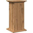 vidaXL Piedestal med förvaring ek 31x30x60 cm konstruerat trä