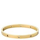 Timi Of Sweden Leia Star Bangle Bracelet Gold