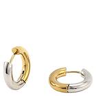 Timi Of Sweden Lyn Gold And Silver Duo Hoop Earrings