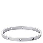 Timi Of Sweden Leia Star Bangle Bracelet Silver