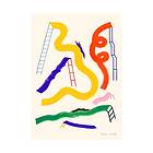 Paper Collective Glisser poster 50x70 cm