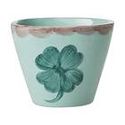 Rice Good Luck Clover keramisk espressokopp 7cl