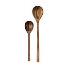 Tell Me More Teak serveringsskedar 2 delar
