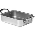 Mauviel Cook Style mini ugnsfast panna i stål 18 x 14 cm