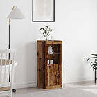 vidaXL Sideboard Gammalt trä Massivt återvunnet trä Medium Hyllor