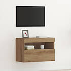 vidaXL TV Väggskåp Artisan Oak Konstruerad trä Medium Artisan Oak hylla