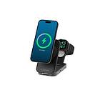 Alogic Flip 2In1 Qi2 Wireless Charging Stand Black