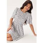 Happy Holly Butterfly Sleeve Short Dress