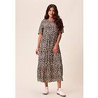 Happy Holly Butterfly Sleeve Viscose Midi Dress