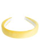 Dark Velvet Hair Band Broad Sun Yellow
