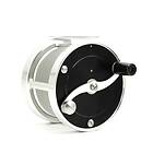 Iwana Retro 1:2 Multiplier Salmon Reel Black & Silver 3,75''