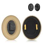 INF Ersättning för öronkuddar för Bose QC35 QC35-ii, QC25 1/2 Svart