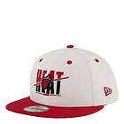 New Era 9fifty White Crown 9fifty Miami Heat