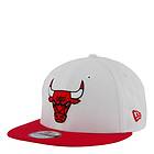 New Era 9fifty White Crown Patch Chicago Bulls