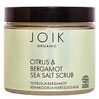 JOIK Organic Citrus & Bergamot Sea Salt Scrub 240g
