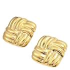 Timi Of Sweden Hilde Knot Gold Stud Earrings