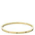 Timi Of Sweden Fiona Crystal Bangle Bracelet Gold