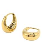 Timi Of Sweden Hedvig Classic Wide Hoop Earrings Gold