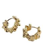 Timi Of Sweden Wild Chunky Texture Hoop Earrings