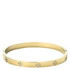 Timi Of Sweden Liv Crystal Clover Bangle Bracelet