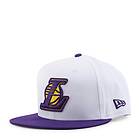New Era 9Fifty Lakers White Crown Patches