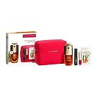Clarins Double Serum Set (30ml Double Serum, 3ml mini mascara, 1.4ml Lip Comfort Oil, 01 0.9 ml Double Serum Eye)