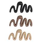 Brushworks Wave Claw Clips 3-pack