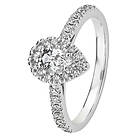 Kohinoor Garda diamant-topas ring 033-420V-28-175