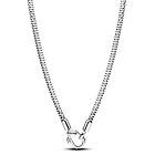 Pandora Studded Clasp samlarhalsband 393682C00-45