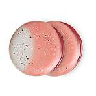 HKliving 70's Tallrik Lychee 17,5cm 2-pack 
