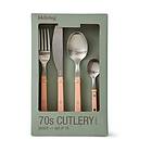 HKliving 70's bestickset 16 delar Peach