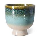 HKliving Retro blomkruka o20,5 cm Lagoon