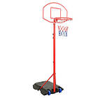 vidaXL Flyttbar basketkorg justerbar 200-236 cm