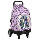 Monster High Skolväska med hjul Best boos Lila 33 X 45 X 22 cm