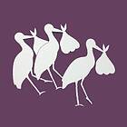 Creativ Chipboard Die Cuts Storken Kommer 3 st 60x45 mm