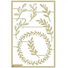 P13 Chipboard Believe In Faries 7 st Leaves