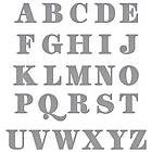 Spellbinders Dies Alfabet Höjd 15 mm Be Bold Uppercase Alphabet