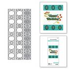 Spellbinders Dies Etched Stitched Kaleidoscope Strip 3 st