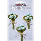HobbyFun Florella Blommor Blå 3 Buketter