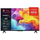 TCL 43V6BK 43" Smart 4K UHD HDR LED Freeview TV