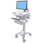 Ergotron StyleView Cart with LCD Arm, 2 Drawers