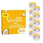 Venus Gillette Pro ComfortGlide Coconut & Olay rakblad 10 st