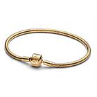 Pandora Moments Snake chain 14k gold-plated armband 563390C00-19
